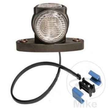 luz de posición remolque led m dc 1 m superp iii