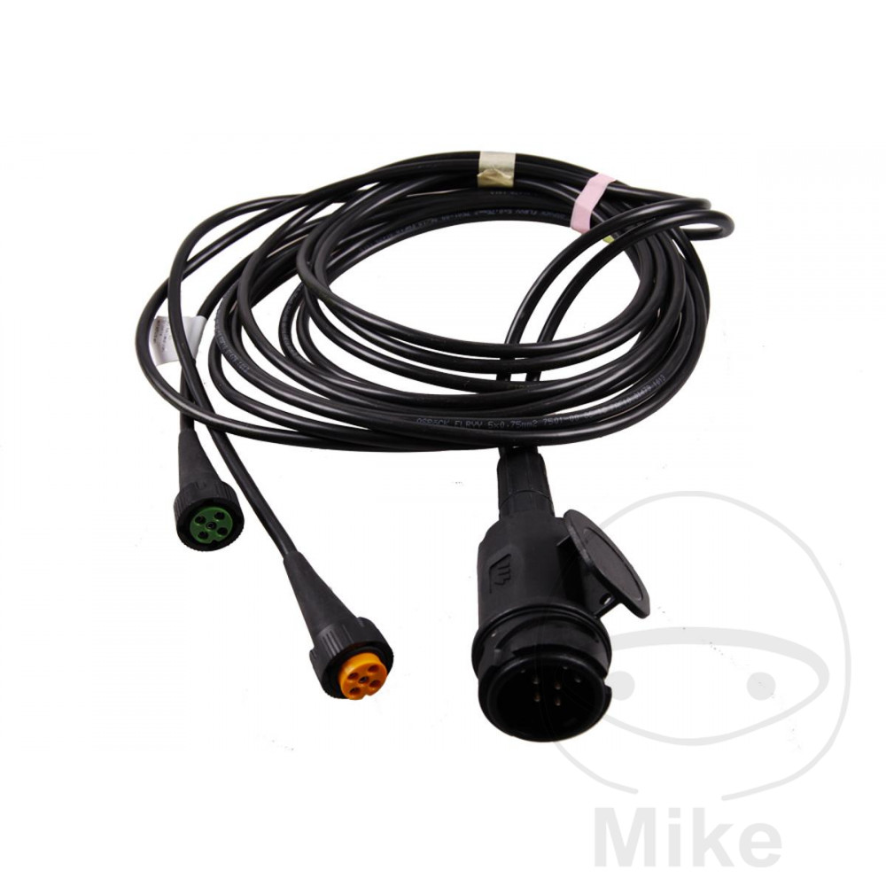 cable de remolque 13 polos con 2 tomas de corriente 5 polos 4m