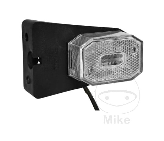 luz de posición blanca para remolque con soporte led m 0.5 metros flexipoint