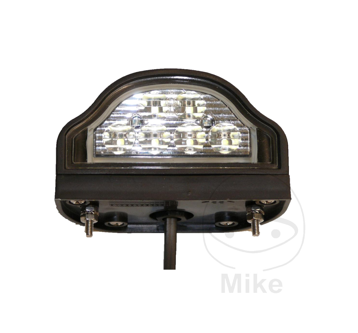 luz de la matrícula para remolque con tecnología led y cable dc 0.8m aspöck
