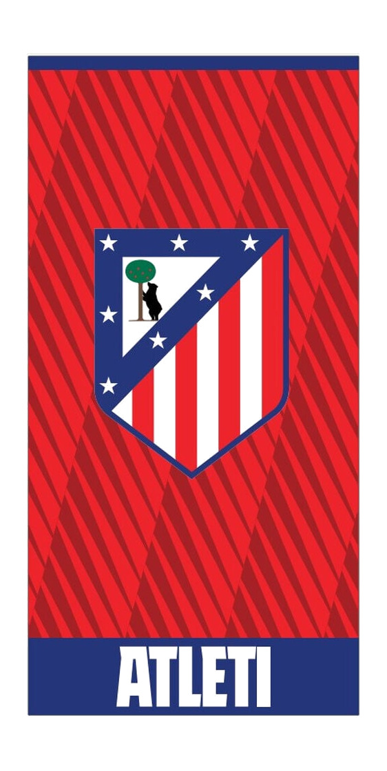 toalla de microfibra atlético de madrid 70x140 cm