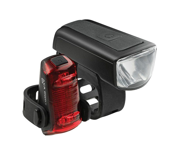 juego de luces delantera y trasera recargables dwn 30 led usb-c