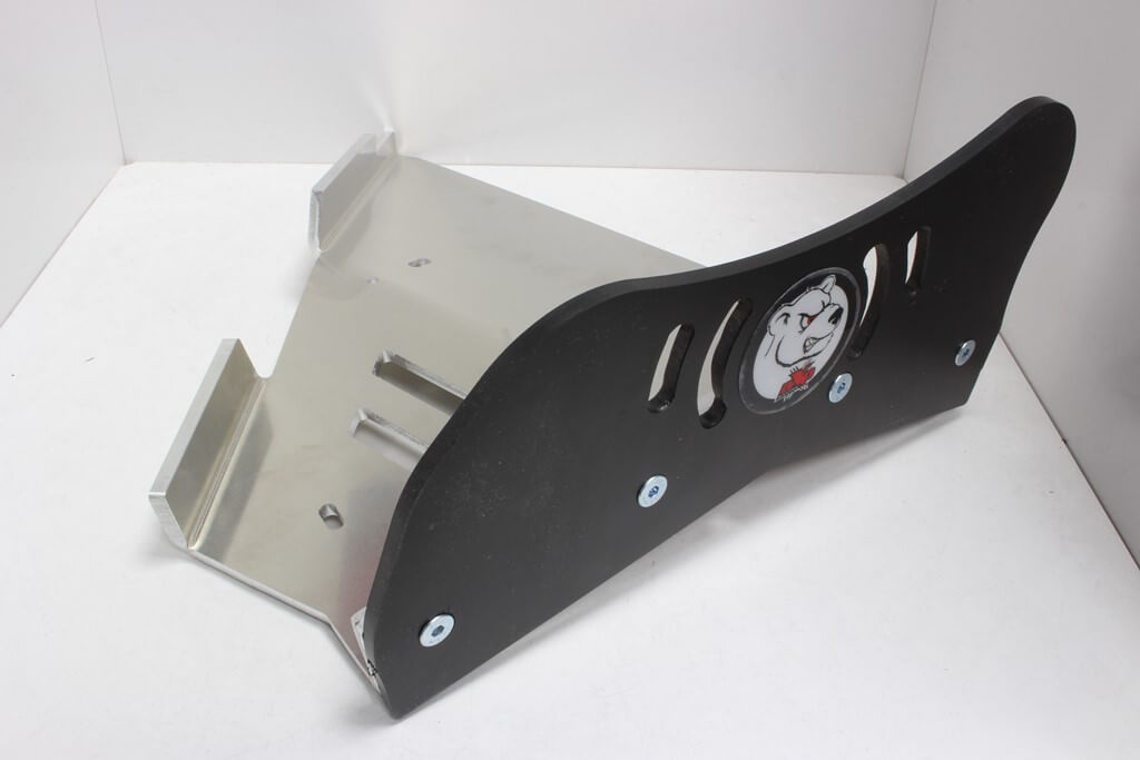 protector de trapecio delantero de aluminio 6 mm