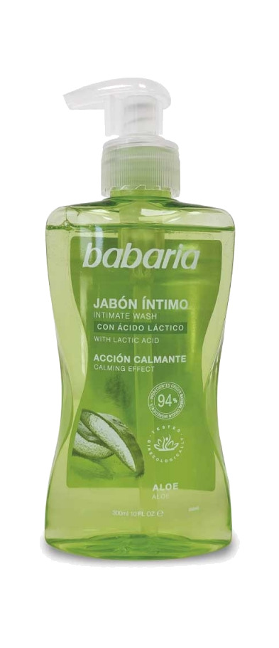 jabón íntimo con aloe vera 300 ml