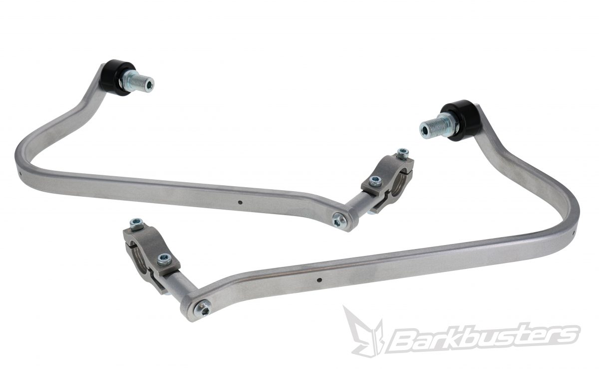 soportes de paramanos aluminio con fijacion de doble anclaje