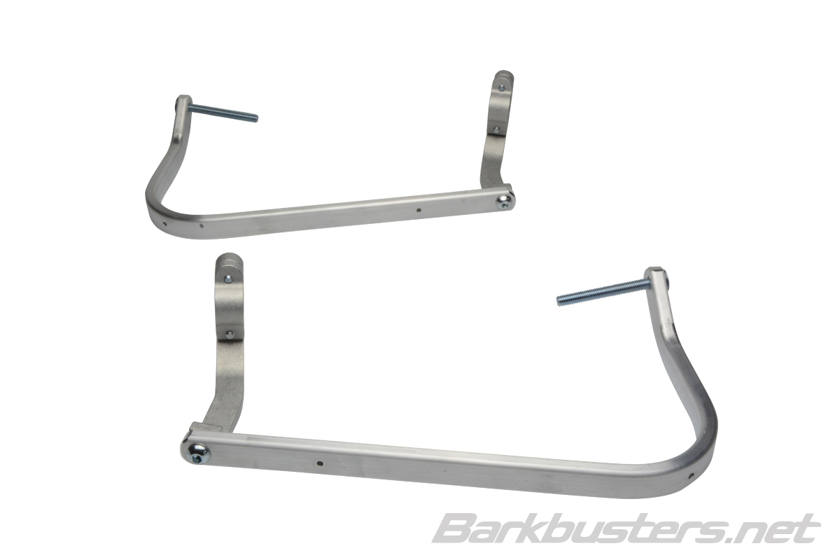 soportes de paramanos aluminio con fijacion de doble anclaje