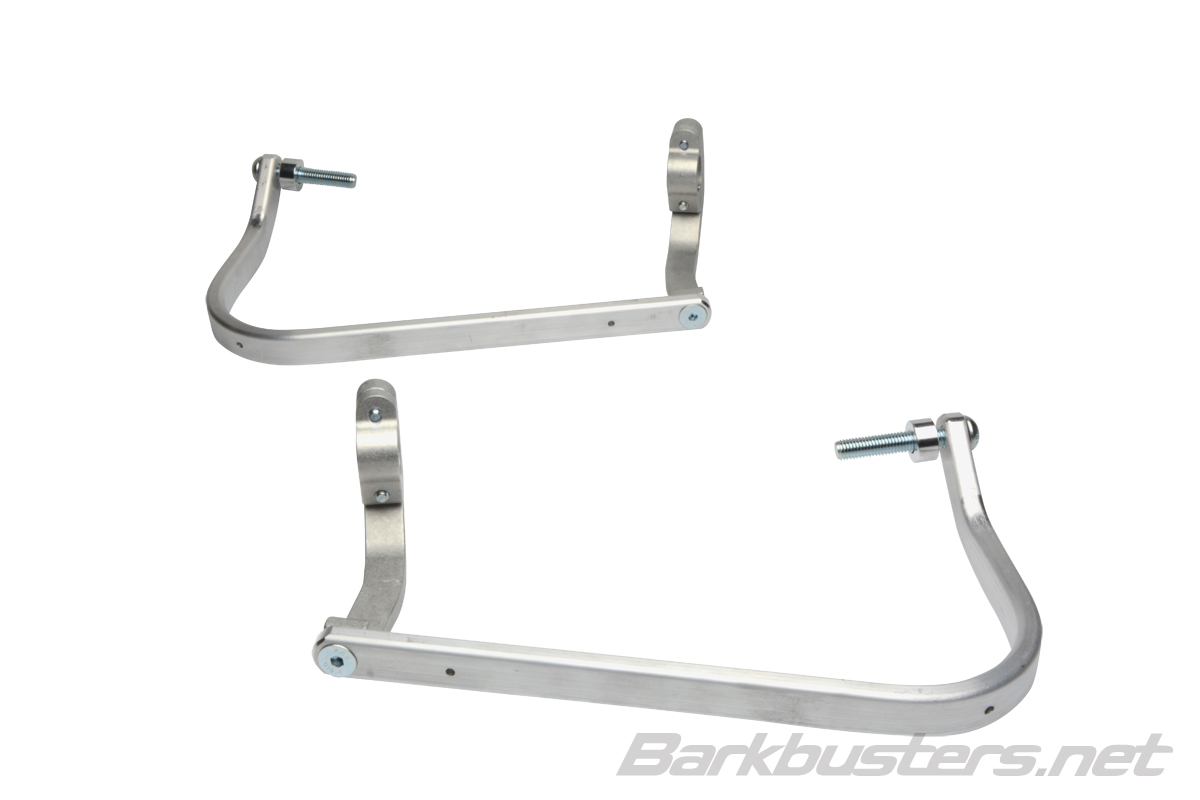 soportes de paramanos aluminio con fijacion de doble anclaje
