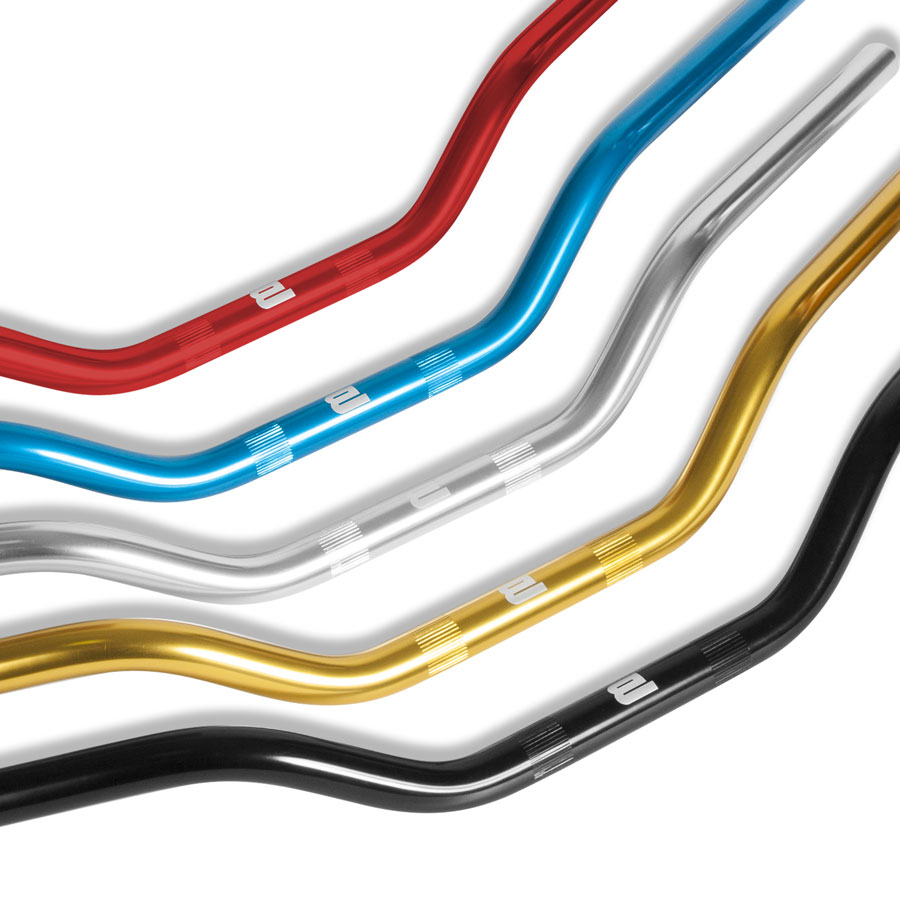 manillar de motocicleta racing universal 22mm de barracuda