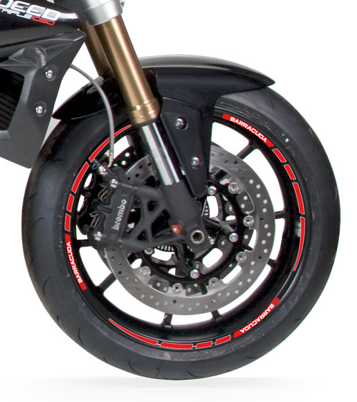 BARRACUDA Bande de bandes adhésives pour jantes moto Barracuda - Imagen 6 de 7