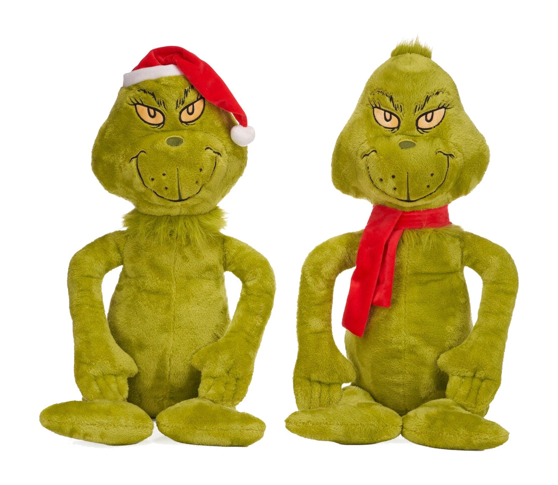 muñeco de peluche gigante modelo surtido el grinch 100 cm
