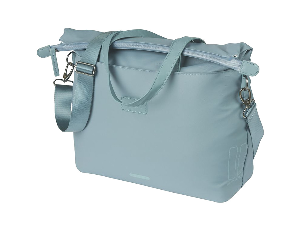 bolsa para bicicleta con ganchos poliéster impermeable manhattan 12l (38x12x30 cm) commuter hook-on 12l