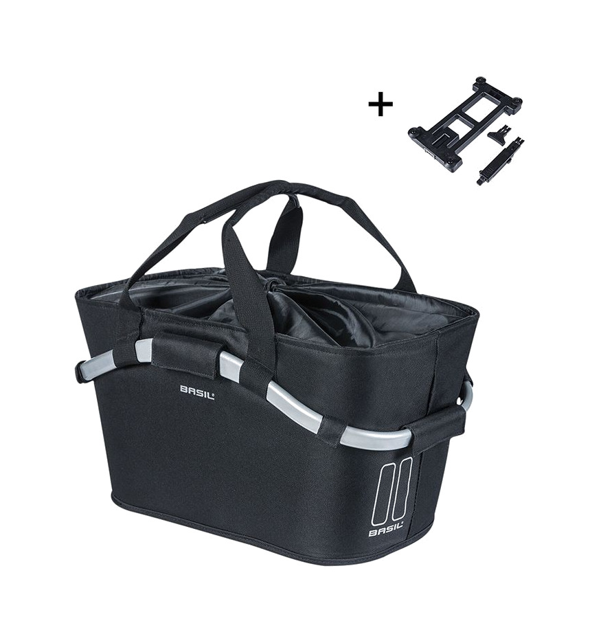 cesta trasera para bicicleta con placa classic carry all 22l (38x20.5x17.5 cm) mik 2.0