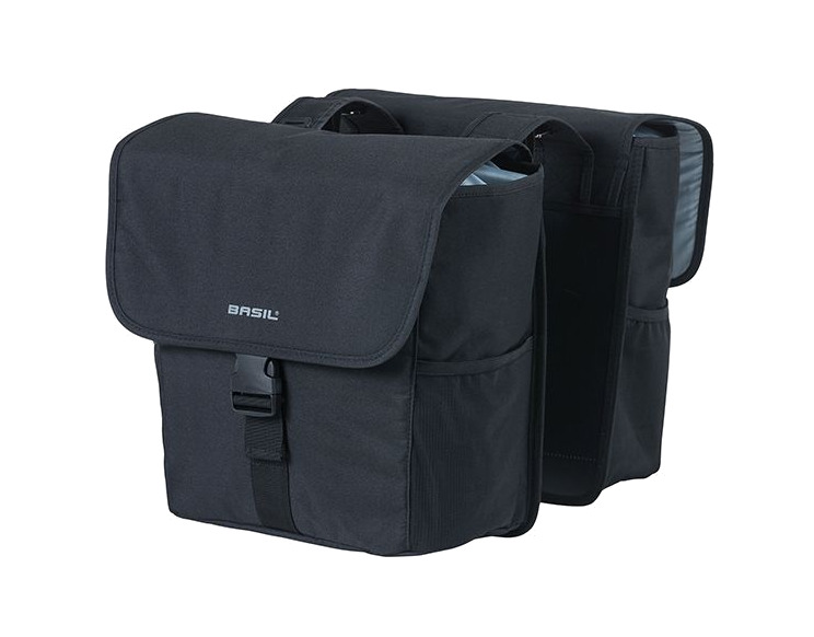 alforjas traseras para bicicleta con sistema universal reflectante go 32l (29x15x34 cm) bridge