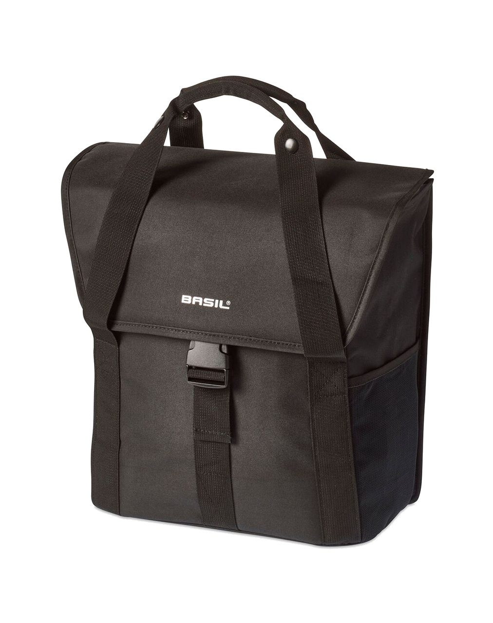 bolsa trasera para bicicleta con ganchos reflectante go 16l (29x15x34 cm) hook-on
