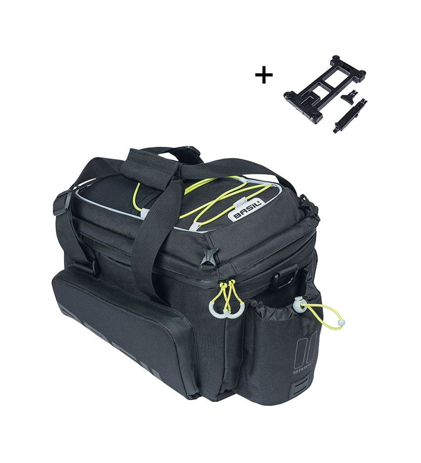 bolsa para portabultos impermeable con placa miles xl pro 9-36l (19x33x19 cm) mik 2.0
