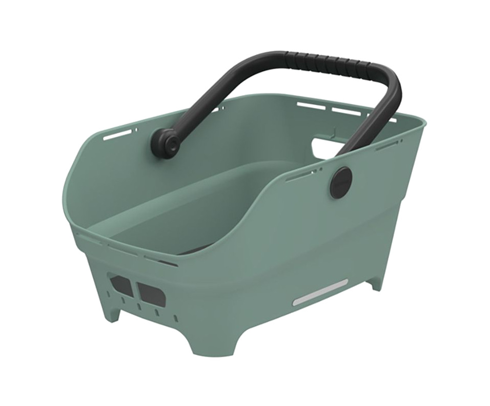 cesta trasera metálica cento neo con placa mik 2.0 21l (23.7x46.9x14.1 cm)
