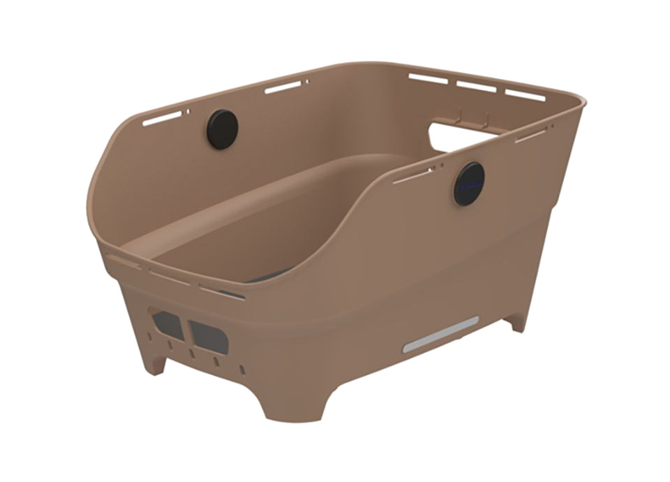 cesta trasera metálica cento neo wsl 21l (23.7x46.9x14.1 cm)