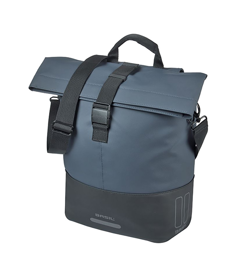 bolsa urbana con ganchos pet/cuero cove shopper mik 14-16l (29x14.5x36 cm)