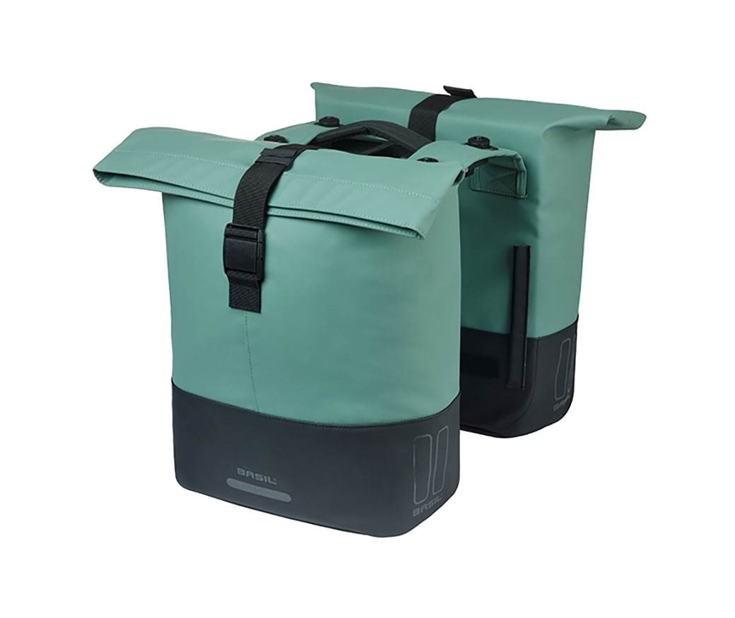 alforjas traseras con placa compatible pet/cuero mik 2.0 28-32l (29x14.5x36 cm)