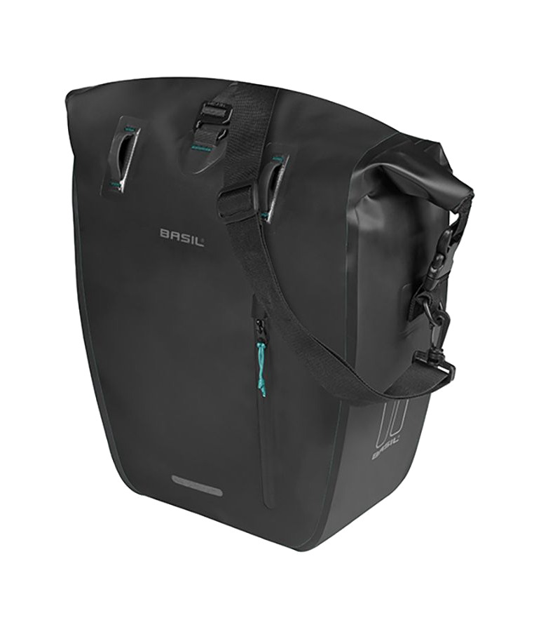 bolsa impermeable de gran capacidad con ganchos lona rivo l mik 25-31l (28x14x43 cm)