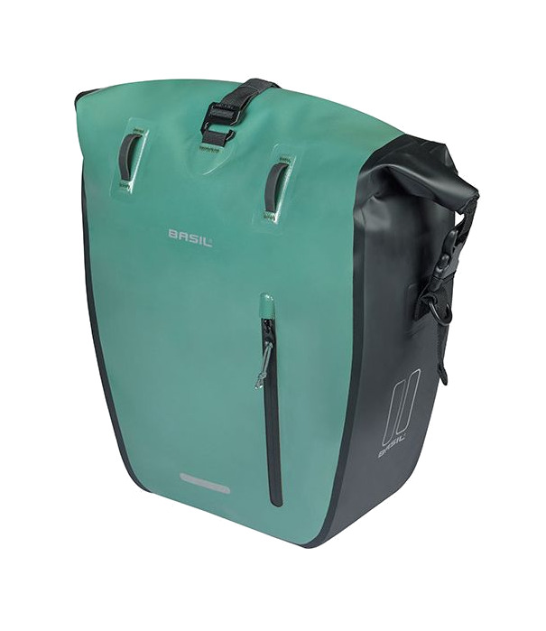 bolsa impermeable de gran capacidad con ganchos rivo l mik 25-31l lona (28x14x43 cm)