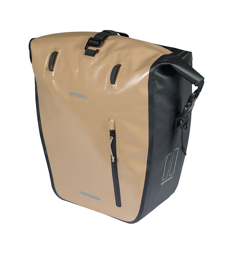 bolsa impermeable de gran capacidad con ganchos rivo l mik 25-31l lona (28x14x43 cm)