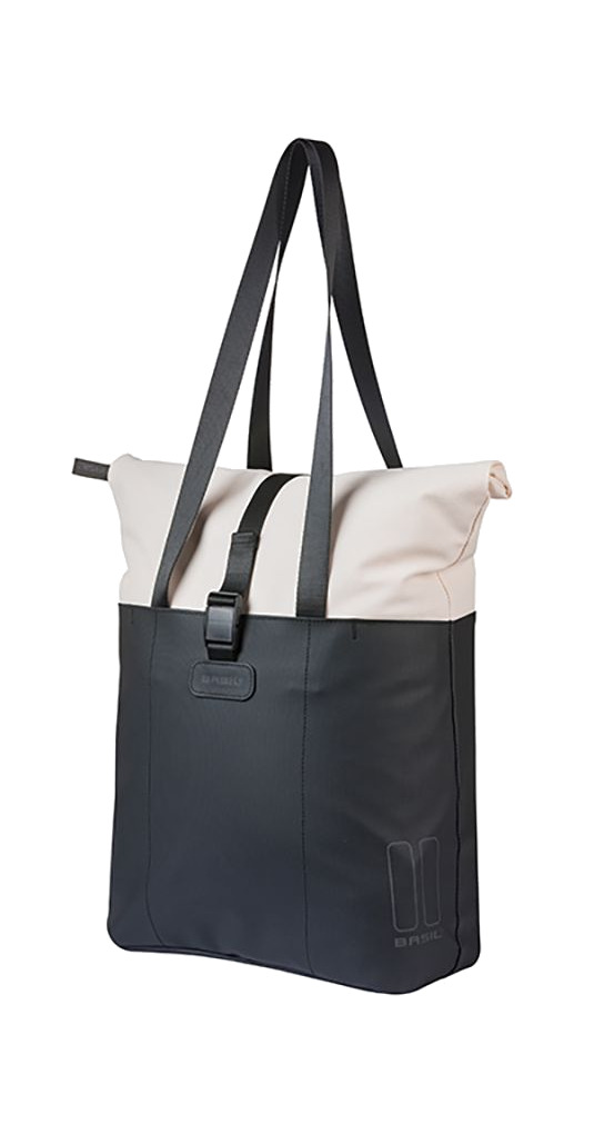 bolsa shopper ganchos mik pet reciclado /negro vive shoppermik 15-20l (29x11x34 cm)