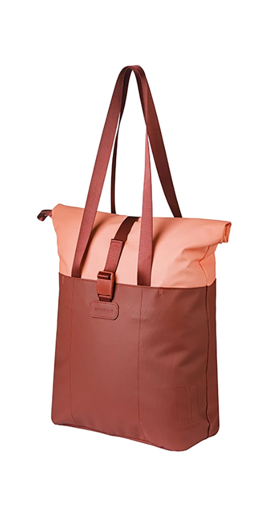 bolsa ganchos pet reciclado rojo burdeos/rosa vive shopper mik 15-20l (29x11x34 cm)