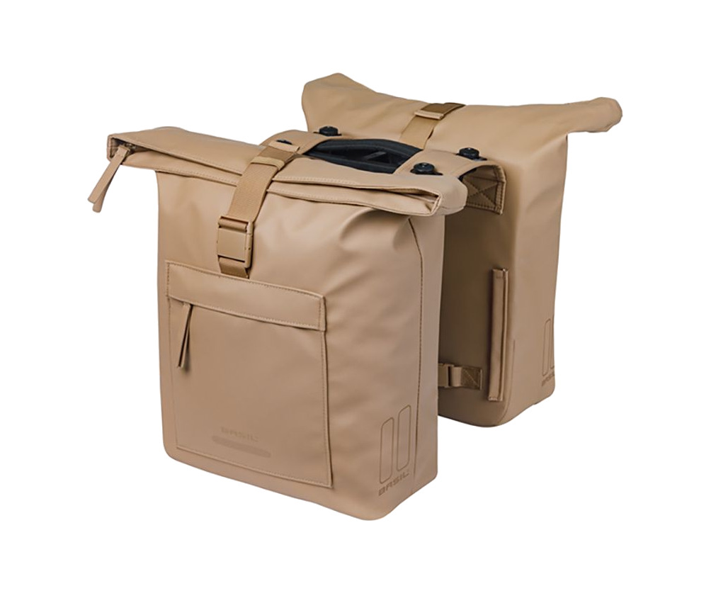 alforjas traseras impermeables con placa pet reciclado impermeable brooklyn mik 2.0 41l (30x14x37cm)