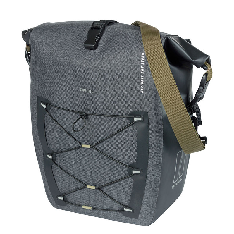 bolsa trasera con placa enganche al portabultos navigator storm l 25-31l mik (46x36x18 cm)