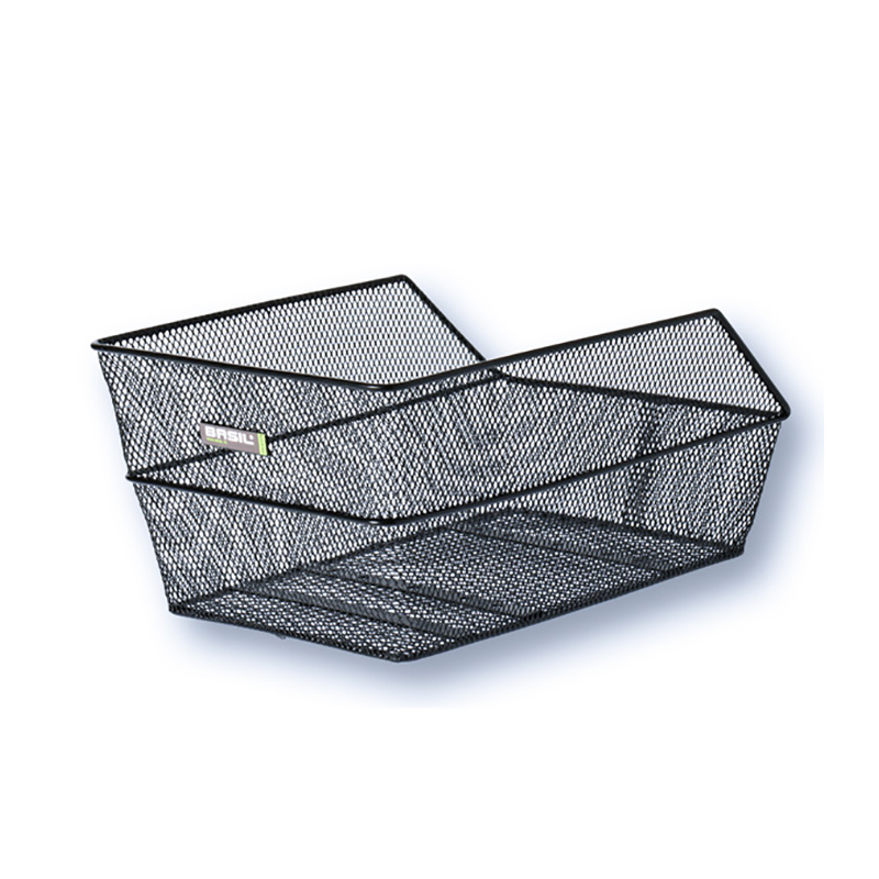 cesta trasera para bici de acero con fijación  cento s (39x24x21 cm)