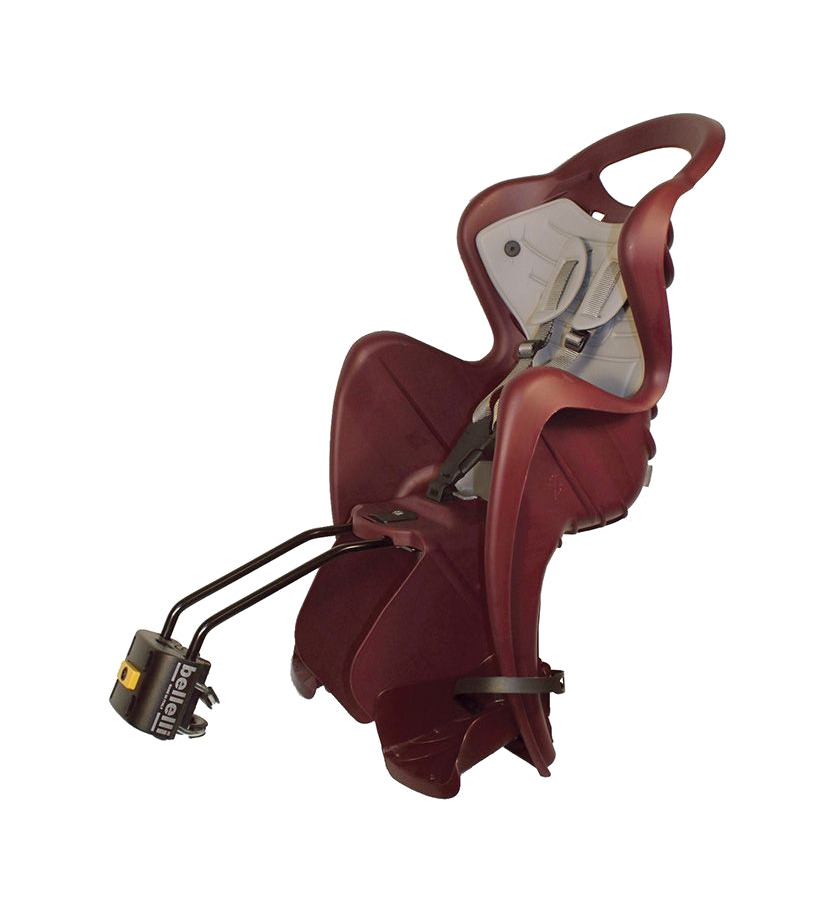 portabebés para bicicleta con montaje al cuadro mr fox luxe