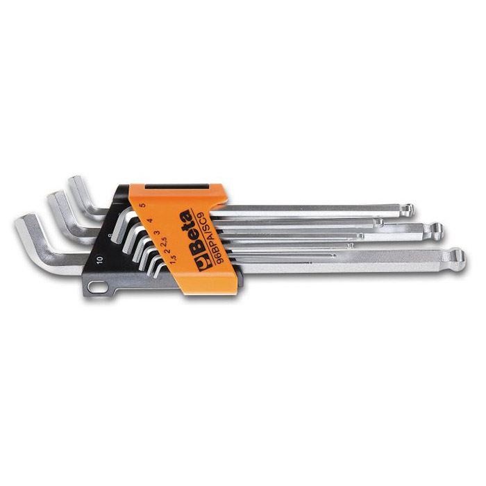 juego llaves allen cabeza esferica con soporte (96 bpa/sc9)