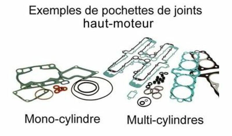 ATHENA Kit guarnizioni motore superiore compatibile con YAMAHA DT 125 MX 125 198 - Zdjęcie 1 z 1