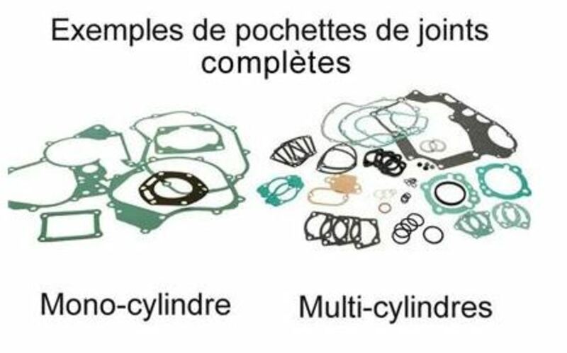 ATHENA Complete set motorpakkingen compatibel met YAMAHA DT 125 MX 125 1977-1979 - Afbeelding 1 van 1