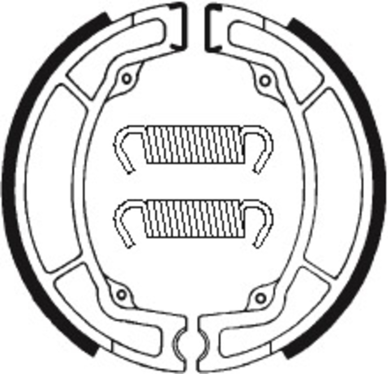 zapatas de freno ba033