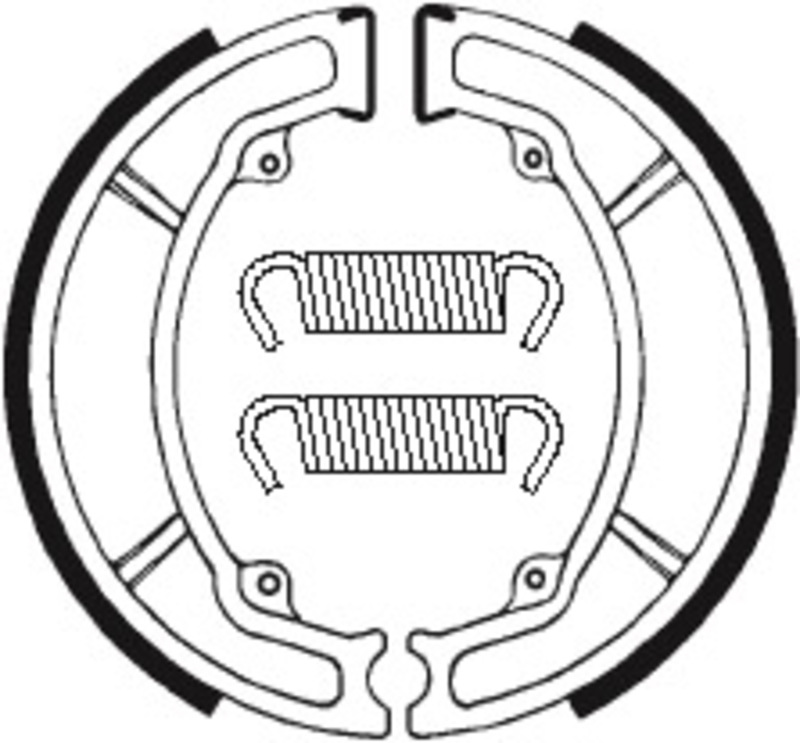 zapatas de freno ba034