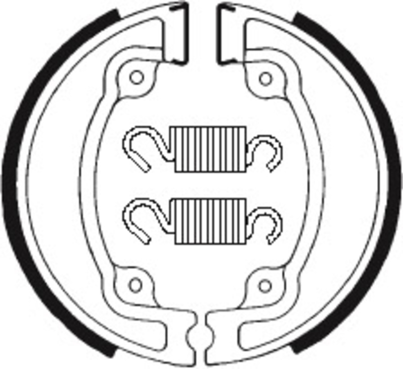 zapatas de freno ba041