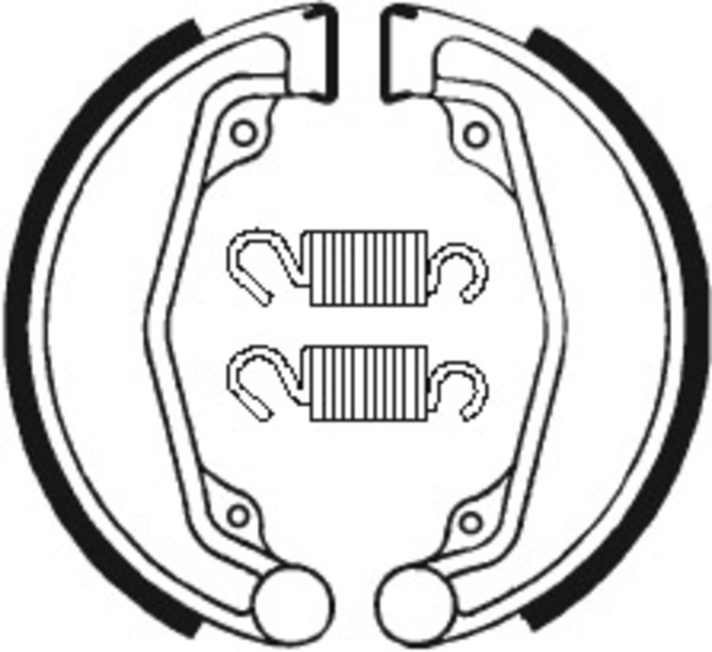 zapatas de freno ba068