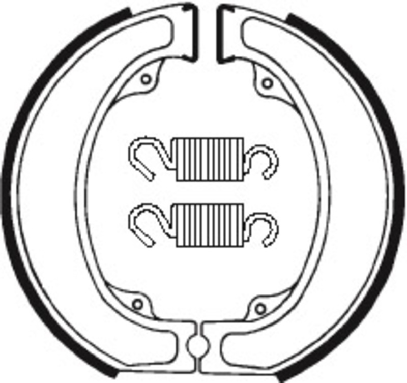 zapatas de freno ba075