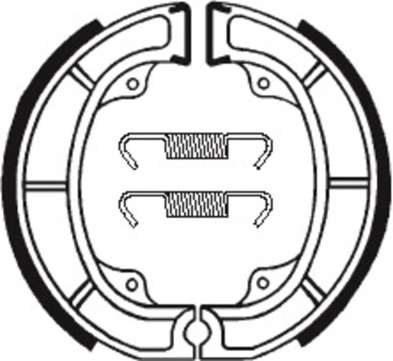 zapatas de freno ba107
