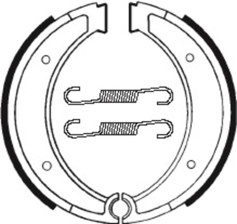 zapatas de freno ba116