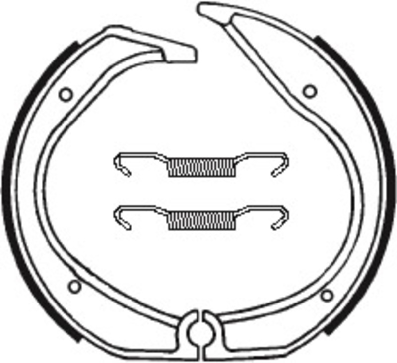 zapatas de freno ba140