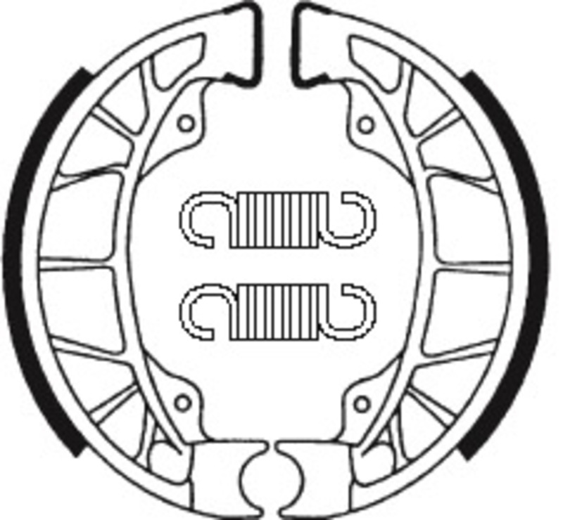 zapatas de freno ba195