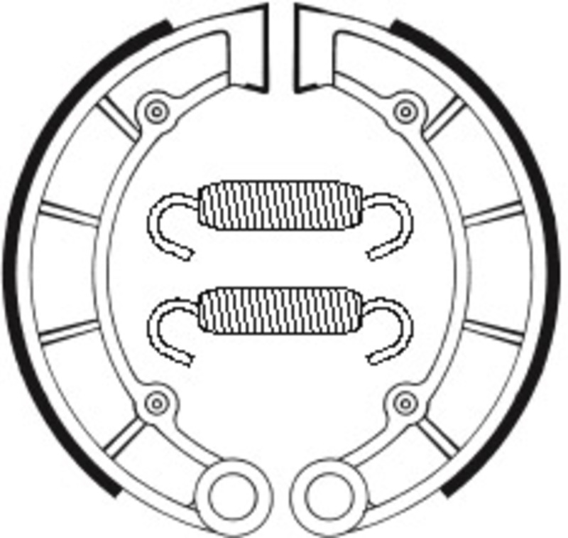 zapatas de freno ba197