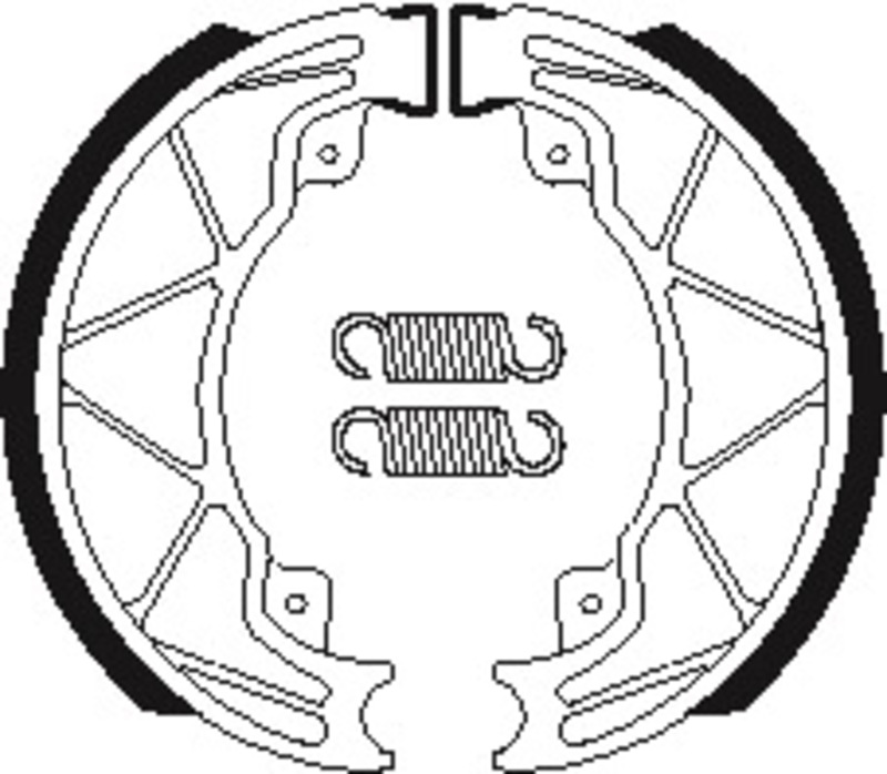 zapatas de freno ba205