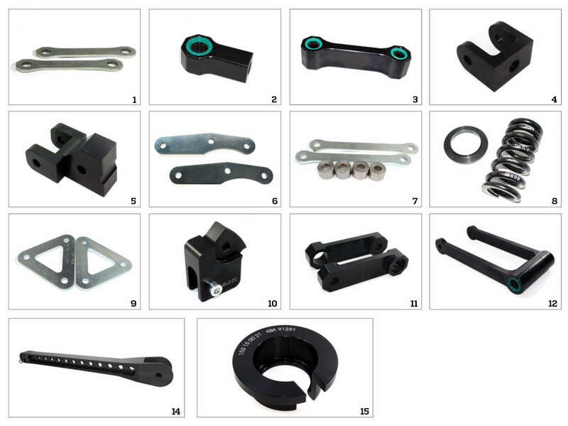 kit bajada altura suspensiones tipo 1 442996