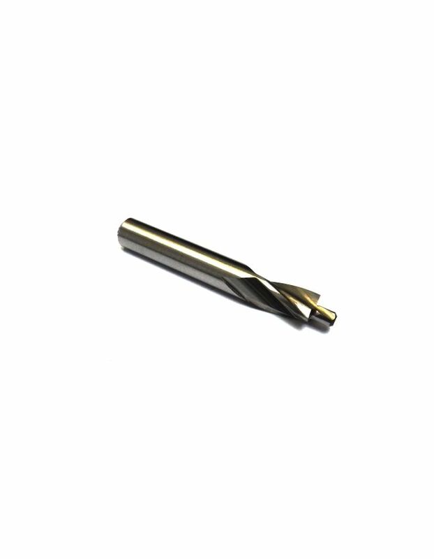 broca de 3 tiempos con tornillo de purga