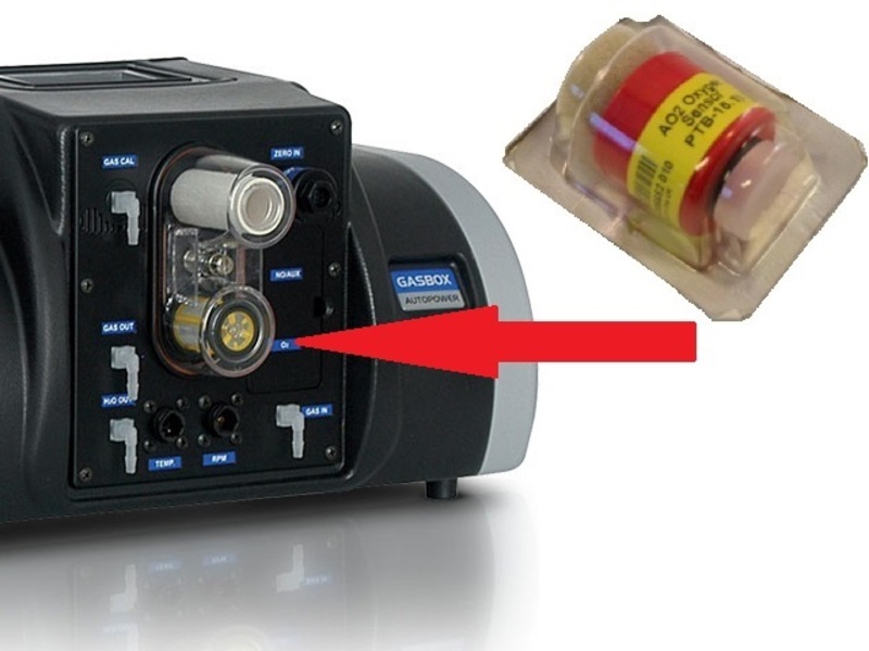 sensor de oxigeno  o2 gasbox