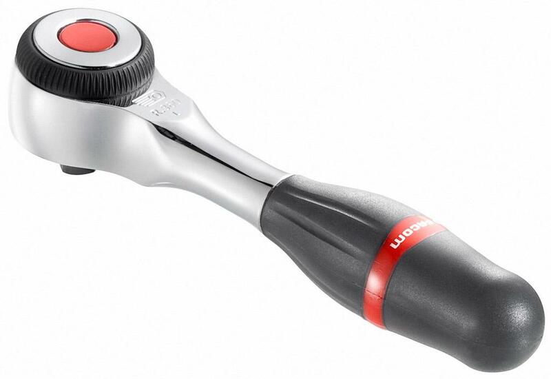 llave de carraca con mango rotativo 1/4'